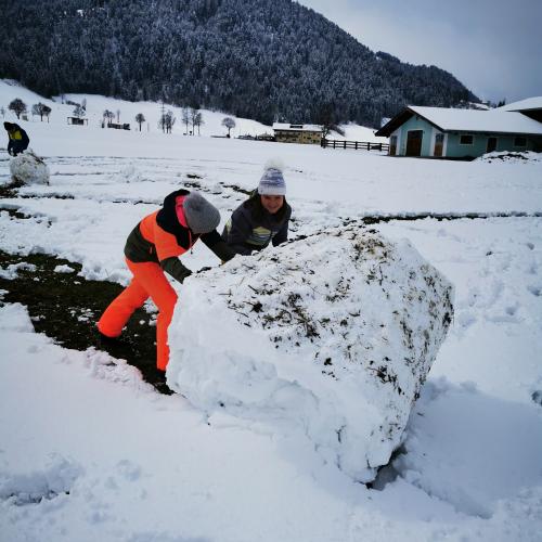 Schnee im April