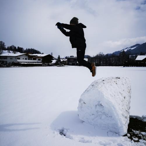 Schnee im April