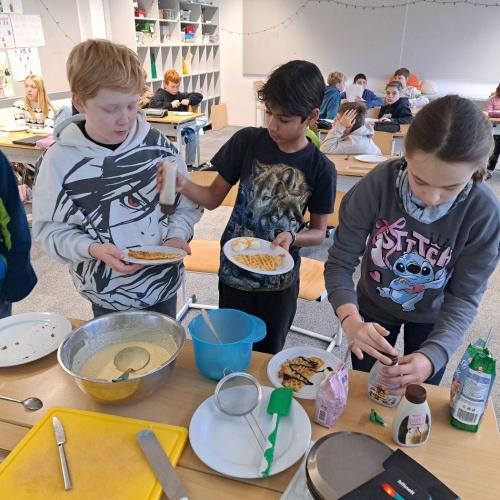 Waffeln in Deutsch