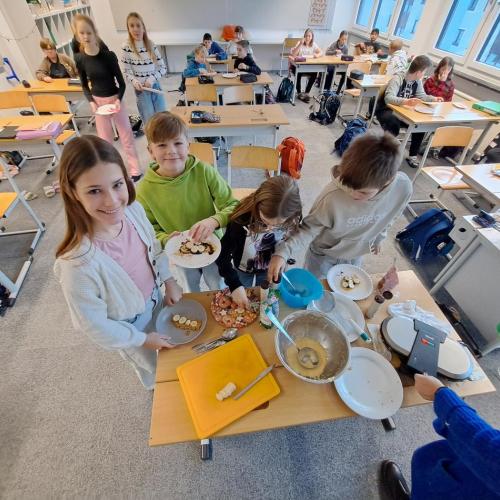 Waffeln in Deutsch