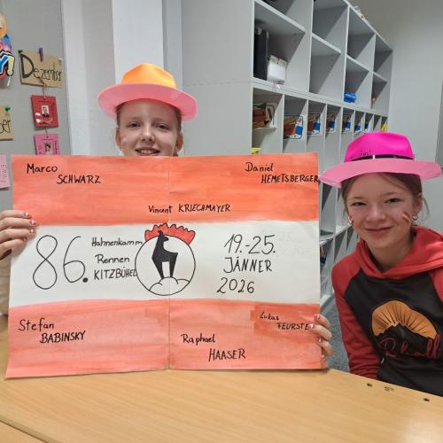 Vorbereitungen Hahnenkamm