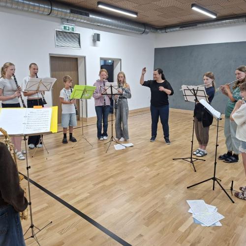 Probentag Schulorchester