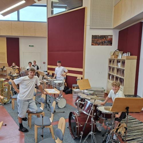 Probentag Schulorchester