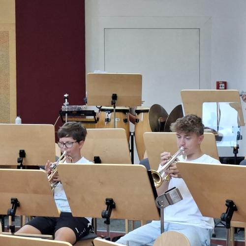 Probentag Schulorchester