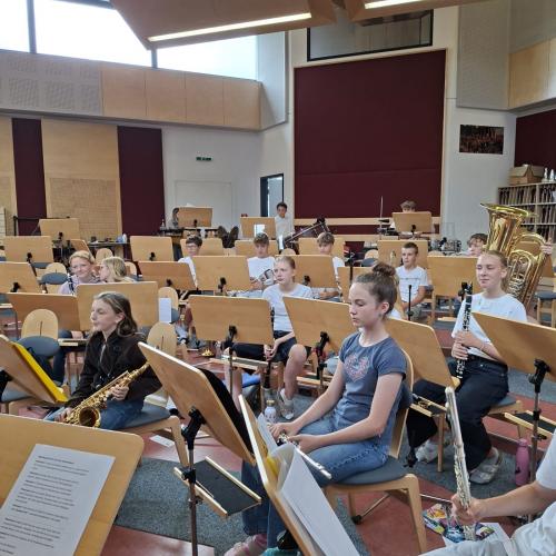 Probentag Schulorchester