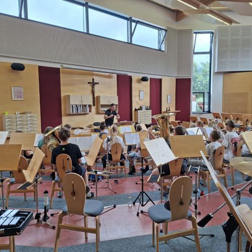 Probentag Schulorchester