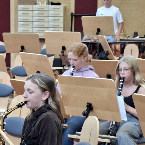 Probentag Schulorchester