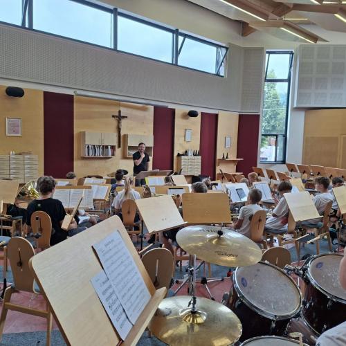 Probentag Schulorchester
