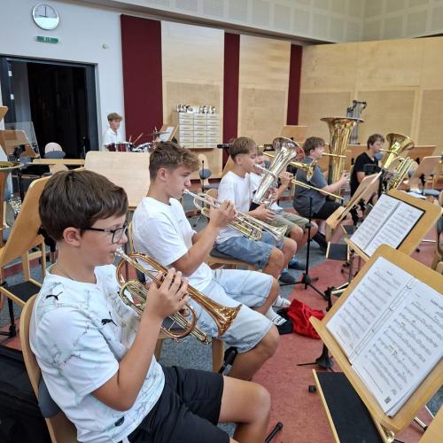 Probentag Schulorchester