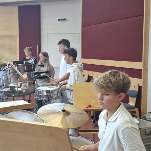 Probentag Schulorchester