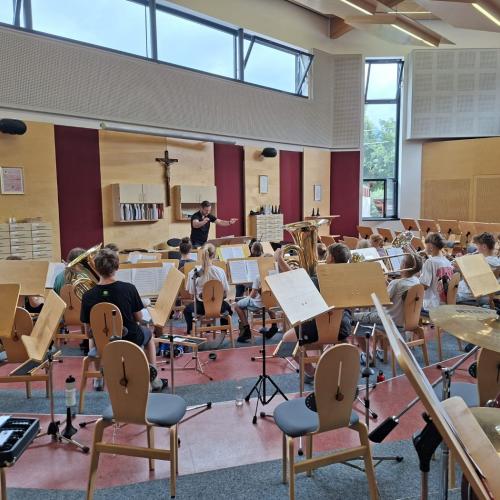 Probentag Schulorchester