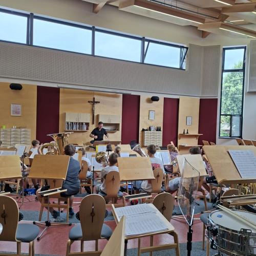 Probentag Schulorchester
