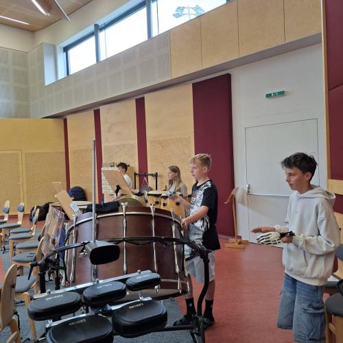 Probentag Schulorchester