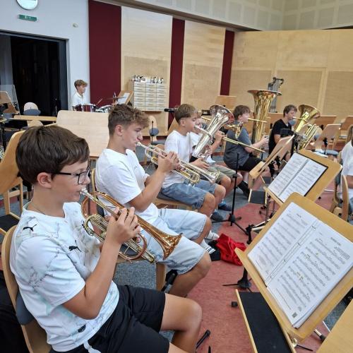 Probentag Schulorchester