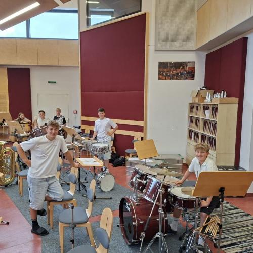 Probentag Schulorchester