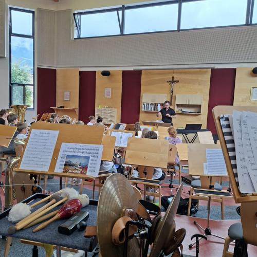 Probentag Schulorchester