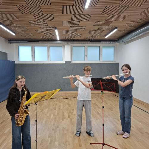 Probentag Schulorchester