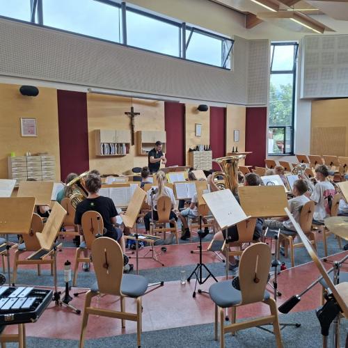 Probentag Schulorchester