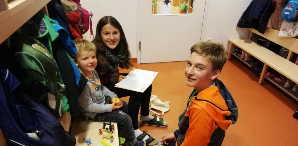 Vorlesen im Kindergarten - 3a