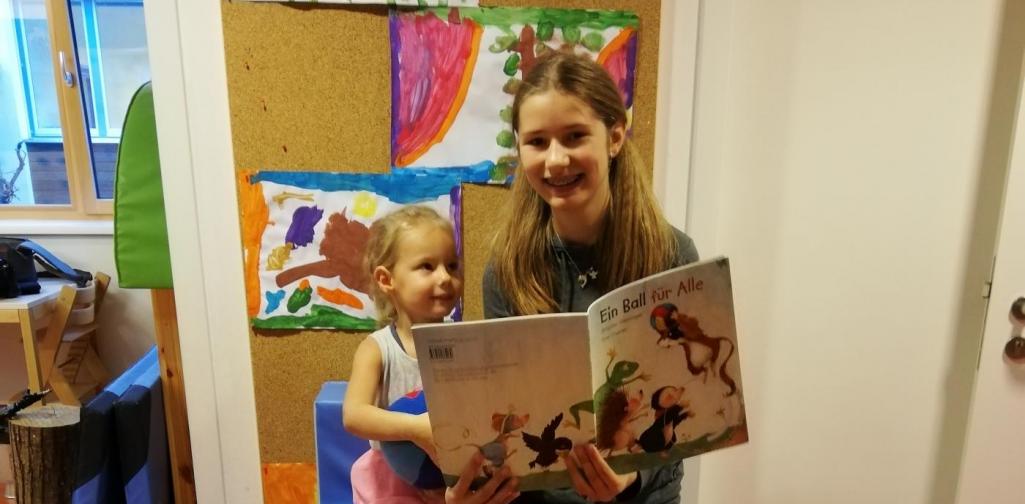 Vorlesen im Kindergarten - 3a