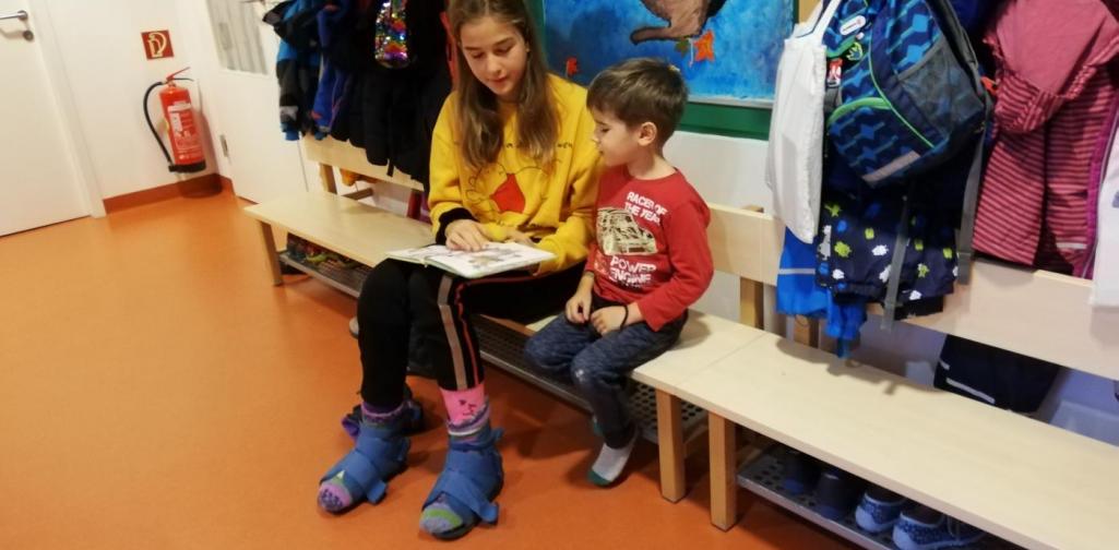 Vorlesen im Kindergarten - 3a