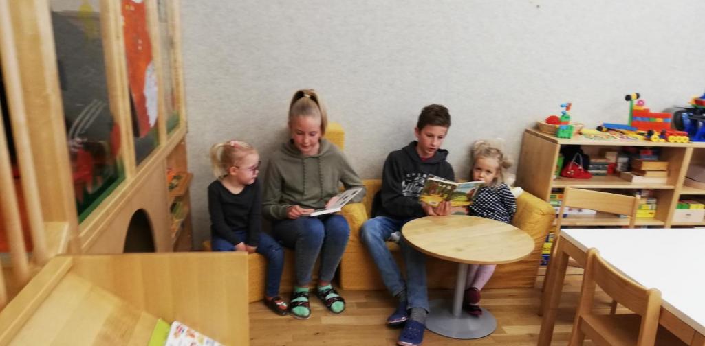 Vorlesen im Kindergarten - 3a