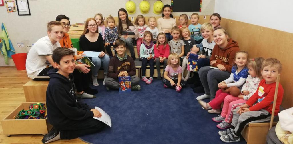 Vorlesen im Kindergarten - 3b