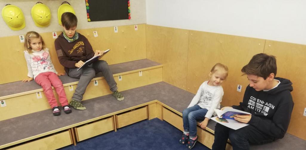 Vorlesen im Kindergarten - 3b
