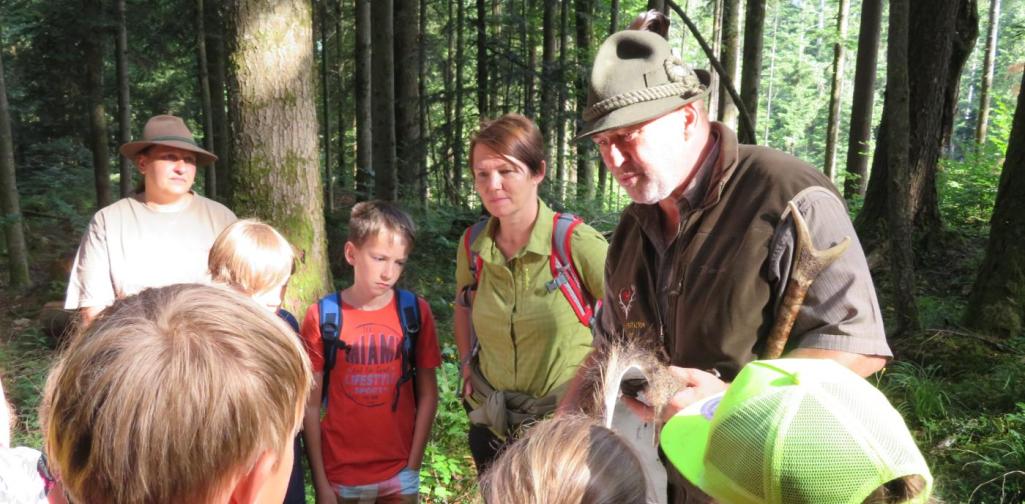 Jäger in der Schule