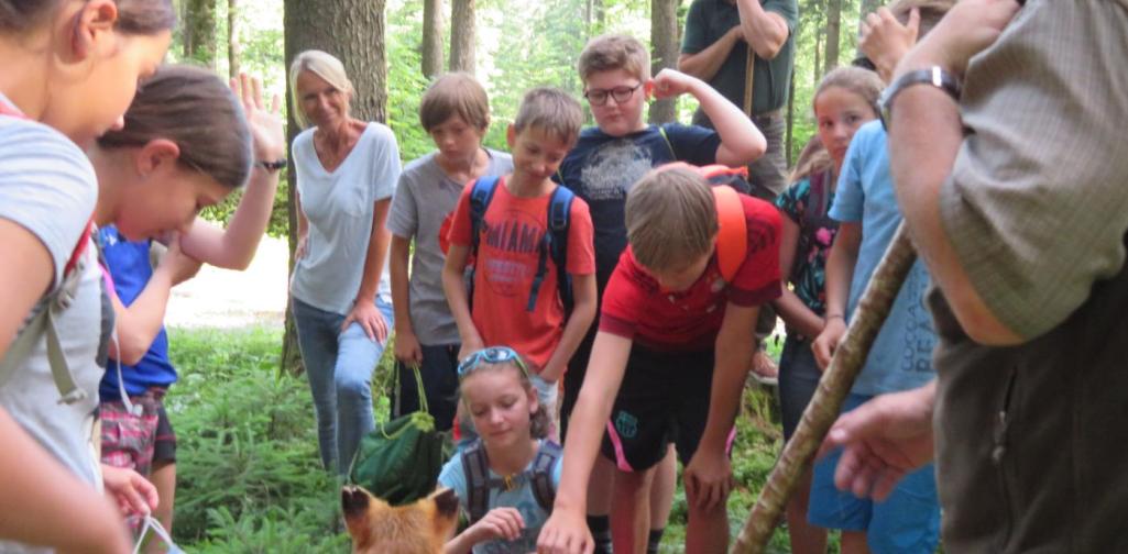 Jäger in der Schule